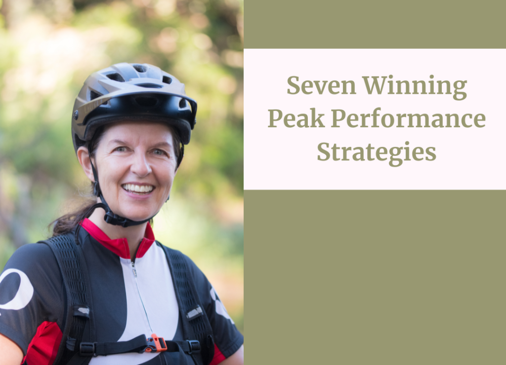 Fiona Spence Career and Life Coach Blog Post on Seven Winning Peak Performance Mindset Strategies